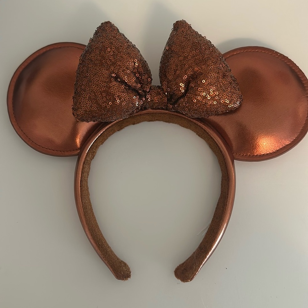 Bronze Minnie Ear Headband